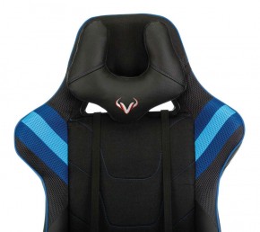 Кресло игровое Бюрократ VIKING 4 AERO BLUE черный/синий в Коротчаево - korotchaevo.ok-mebel.com | фото 6