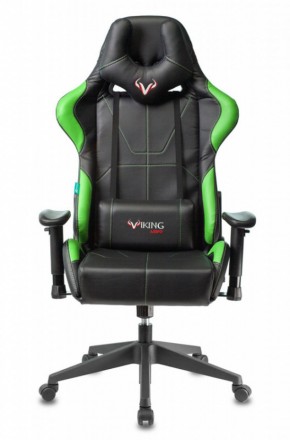 Кресло игровое Бюрократ VIKING 5 AERO LGREEN черный/салатовый в Коротчаево - korotchaevo.ok-mebel.com | фото 2