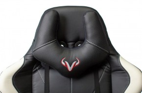 Кресло игровое Бюрократ VIKING 5 AERO WHITE черный/белый в Коротчаево - korotchaevo.ok-mebel.com | фото 6