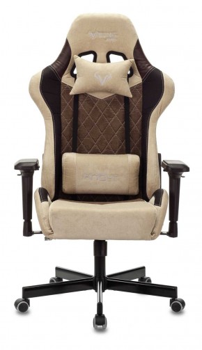 Кресло игровое Бюрократ VIKING 7 KNIGHT BR FABRIC коричневый/бежевый в Коротчаево - korotchaevo.ok-mebel.com | фото 3