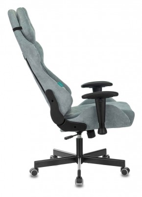 Кресло игровое Бюрократ VIKING KNIGHT LT28 FABRIC серо-голубой в Коротчаево - korotchaevo.ok-mebel.com | фото 2