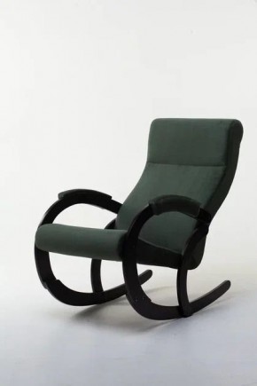 Кресло-качалка КОРСИКА 34-Т-AG (зеленый) в Коротчаево - korotchaevo.ok-mebel.com | фото