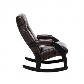 Кресло-качалка Модель 67 Венге, к/з Vegas Lite Amber в Коротчаево - korotchaevo.ok-mebel.com | фото 3