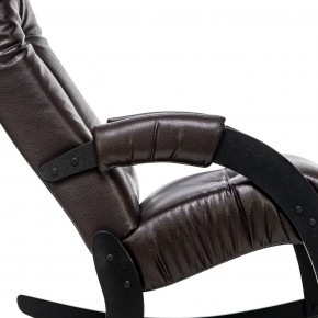Кресло-качалка Модель 67 Венге, к/з Vegas Lite Amber в Коротчаево - korotchaevo.ok-mebel.com | фото 5
