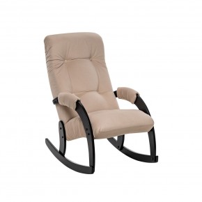 Кресло-качалка Модель 67 Венге, ткань V 18 в Коротчаево - korotchaevo.ok-mebel.com | фото 2