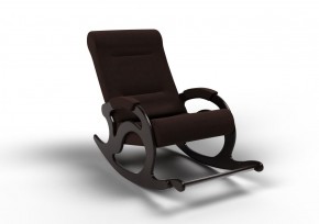 Кресло-качалка Тироль 12-Т-ГР (ткань/венге) ГРАФИТ в Коротчаево - korotchaevo.ok-mebel.com | фото 1