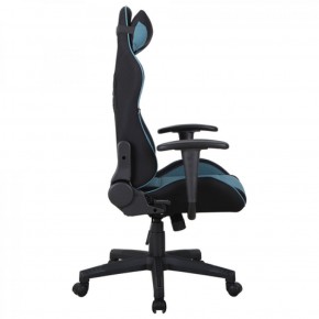 Кресло компьютерное BRABIX "GT Racer GM-100" (черное/голубое) 531818 в Коротчаево - korotchaevo.ok-mebel.com | фото 3