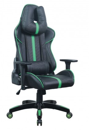 Кресло компьютерное BRABIX "GT Carbon GM-120" (черное/зеленое) 531929 в Коротчаево - korotchaevo.ok-mebel.com | фото
