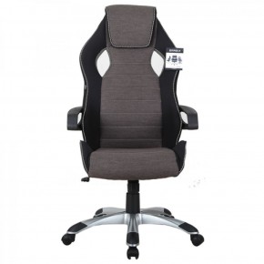 Кресло компьютерное BRABIX Techno GM-002 (ткань) черное/серое, вставки белые (531815) в Коротчаево - korotchaevo.ok-mebel.com | фото 3