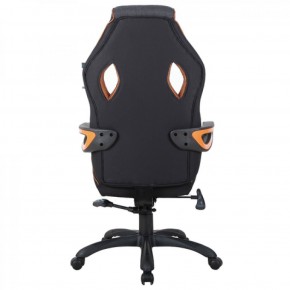 Кресло компьютерное BRABIX Techno Pro GM-003 (ткань черное/серое, вставки оранжевые) 531813 в Коротчаево - korotchaevo.ok-mebel.com | фото 5