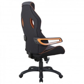 Кресло компьютерное BRABIX Techno Pro GM-003 (ткань черное/серое, вставки оранжевые) 531813 в Коротчаево - korotchaevo.ok-mebel.com | фото 6