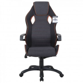 Кресло компьютерное BRABIX Techno Pro GM-003 (ткань черное/серое, вставки оранжевые) 531813 в Коротчаево - korotchaevo.ok-mebel.com | фото 7