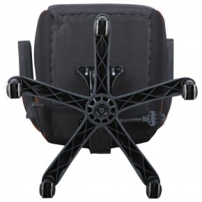 Кресло компьютерное BRABIX Techno Pro GM-003 (ткань черное/серое, вставки оранжевые) 531813 в Коротчаево - korotchaevo.ok-mebel.com | фото 9