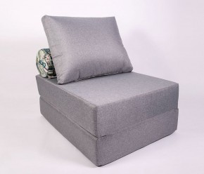 Кресло-кровать-пуф бескаркасное Прайм (Серый) в Коротчаево - korotchaevo.ok-mebel.com | фото
