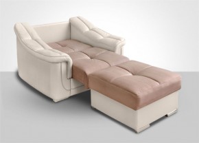Кресло-кровать + Пуф Кристалл (ткань до 300) Боннель в Коротчаево - korotchaevo.ok-mebel.com | фото 3