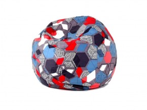 Кресло-мешок Мяч M (Geometry Slate) в Коротчаево - korotchaevo.ok-mebel.com | фото