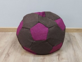 Кресло-мешок Мяч S (Savana Chocolate-Savana Berry) в Коротчаево - korotchaevo.ok-mebel.com | фото