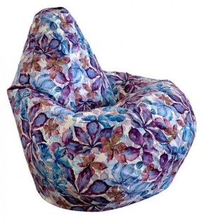Кресло-мешок Цветы L в Коротчаево - korotchaevo.ok-mebel.com | фото