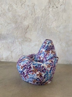 Кресло-мешок Цветы L в Коротчаево - korotchaevo.ok-mebel.com | фото 3