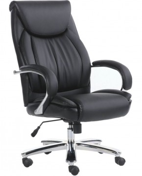 Кресло офисное BRABIX PREMIUM "Advance EX-575" (хром, экокожа, черное) 531825 в Коротчаево - korotchaevo.ok-mebel.com | фото 1