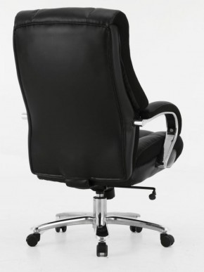 Кресло офисное BRABIX PREMIUM "Bomer HD-007" (рециклированная кожа, хром, черное) 531939 в Коротчаево - korotchaevo.ok-mebel.com | фото 4
