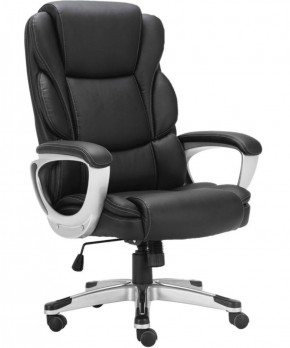 Кресло офисное BRABIX PREMIUM "Rest EX-555" (пружинный блок, экокожа, черное) 531938 в Коротчаево - korotchaevo.ok-mebel.com | фото