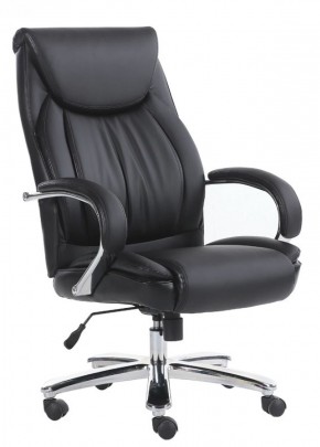 Кресло офисное BRABIX "Advance EX-575" (хром/экокожа/черное) 531825 в Коротчаево - korotchaevo.ok-mebel.com | фото 1