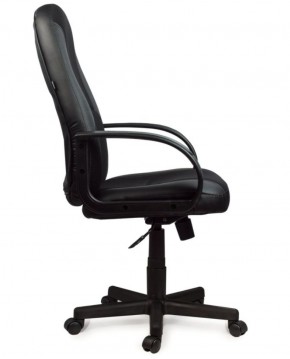 Кресло офисное BRABIX "City EX-512" (кожзам черный, ткань черная) 531407 в Коротчаево - korotchaevo.ok-mebel.com | фото 3
