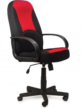 Кресло офисное BRABIX "City EX-512", ткань черная/красная, TW, 531408 в Коротчаево - korotchaevo.ok-mebel.com | фото