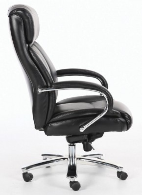 Кресло офисное BRABIX "Direct EX-580" (хром/рециклированная кожа/черное) 531824 в Коротчаево - korotchaevo.ok-mebel.com | фото 3