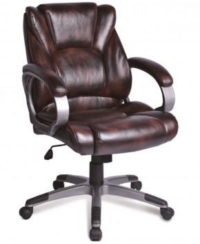 Кресло офисное BRABIX "Eldorado EX-504" (коричневое) 530875 в Коротчаево - korotchaevo.ok-mebel.com | фото