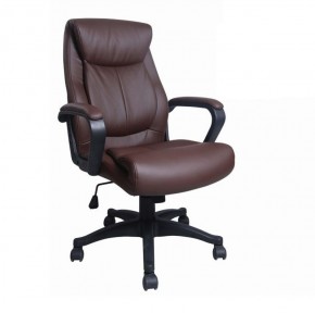 Кресло офисное BRABIX "Enter EX-511" (экокожа/коричневая) 531163 в Коротчаево - korotchaevo.ok-mebel.com | фото 1