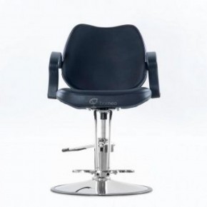 Кресло парикмахера Barneo 6219D черное в Коротчаево - korotchaevo.ok-mebel.com | фото 2