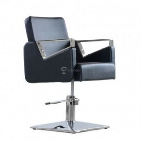 Кресло парикмахерское Barneo 6300V5 черное в Коротчаево - korotchaevo.ok-mebel.com | фото 1
