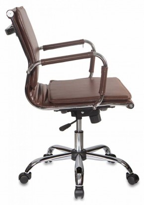 Кресло руководителя Бюрократ CH-993-LOW/BROWN коричневый в Коротчаево - korotchaevo.ok-mebel.com | фото 2