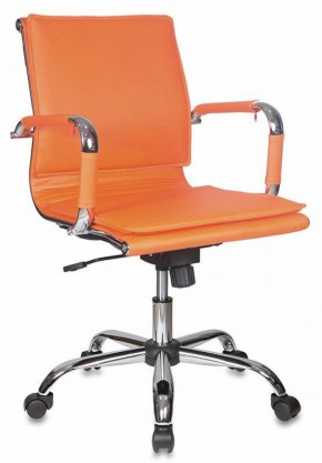 Кресло руководителя Бюрократ CH-993-LOW/ORANGE оранжевый в Коротчаево - korotchaevo.ok-mebel.com | фото
