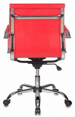 Кресло руководителя Бюрократ CH-993-LOW/RED красный в Коротчаево - korotchaevo.ok-mebel.com | фото 4