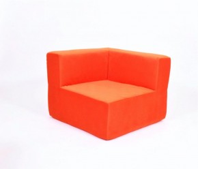 Кресло-угловое-модуль бескаркасное Тетрис 30 (Оранжевый) в Коротчаево - korotchaevo.ok-mebel.com | фото