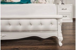Кровать 1600 Мишель с мягким изголовьем в Коротчаево - korotchaevo.ok-mebel.com | фото 3