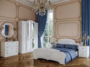 МАРИЯ Кровать 1,6м (белый) в Коротчаево - korotchaevo.ok-mebel.com | фото 2