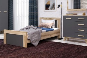 Кровать 900 Вега Скандинавия в Коротчаево - korotchaevo.ok-mebel.com | фото 3