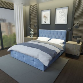 Кровать Афины Решетка+ПМ (1600) *БЕЗ ДНА в Коротчаево - korotchaevo.ok-mebel.com | фото