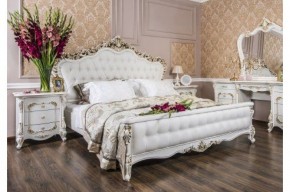 Кровать Анна Мария 1800 с основание в Коротчаево - korotchaevo.ok-mebel.com | фото 3