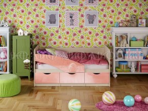Кровать Бабочки (Розовый металлик) 1600 в Коротчаево - korotchaevo.ok-mebel.com | фото