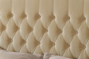 Кровать Берлин с ПМ 800 (экокожа бежевая) в Коротчаево - korotchaevo.ok-mebel.com | фото 3