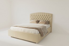 Кровать Берлин с ПМ 900 (экокожа бежевая) в Коротчаево - korotchaevo.ok-mebel.com | фото 4