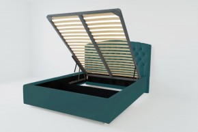 Кровать Берлин с ПМ 900 (велюр бирюзовый) в Коротчаево - korotchaevo.ok-mebel.com | фото