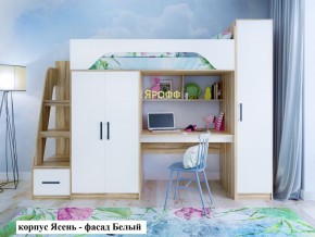 Кровать-чердак Тея (*Без Пенала) в Коротчаево - korotchaevo.ok-mebel.com | фото 8