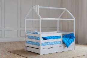 Кровать-домик 80*190 Белый в Коротчаево - korotchaevo.ok-mebel.com | фото 5