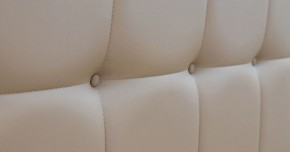 Кровать двойная Хлоя 160 + ортопед + ПМ + дно (арт. Пегасо капучино к/з (бежево-коричневый)) в Коротчаево - korotchaevo.ok-mebel.com | фото 5